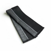 Vadonatúj Férfi Sál Kifordítható Elegáns Klasszikus Kasmír Sálak Őszi Téli Kendő Pakolások Kiváló minőségű Fekete Bandana Sálak