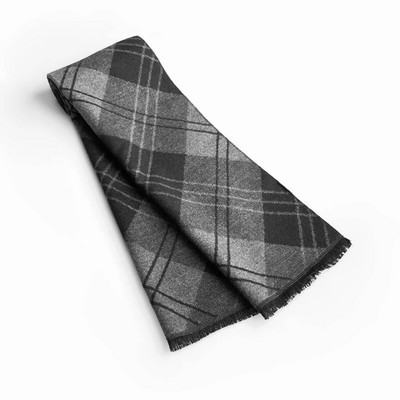 Vadonatúj Férfi Sál Kifordítható Elegáns Klasszikus Kasmír Sálak Őszi Téli Kendő Pakolások Kiváló minőségű Fekete Bandana Sálak