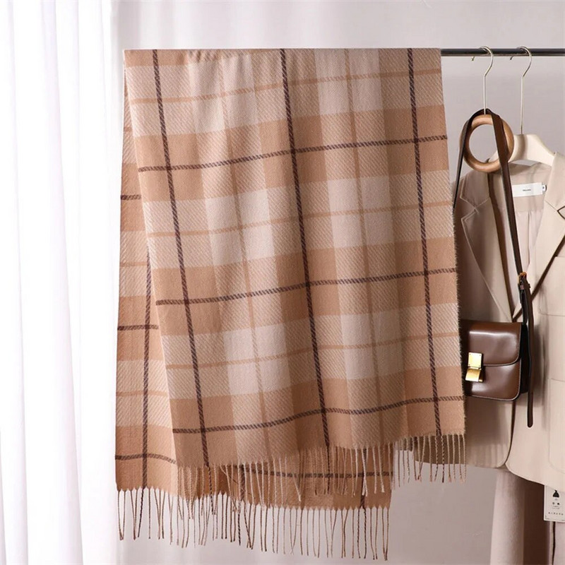 Uus Luksus Sügis Talv Meeste Paksus Soe Tuulekindel sall Meeste Sall Kaelarätik Naiste Pikad Mähised Mood Tutt Peasallid