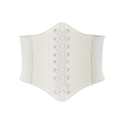 Modes korsete platas jostas Pu ādas slaidinoša ķermeņa jostasvieta sievietēm Elastīga jostasvieta Cinto Feminino Ceinture Femme