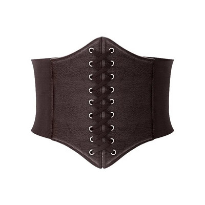 Modes korsete platas jostas Pu ādas slaidinoša ķermeņa jostasvieta sievietēm Elastīga jostasvieta Cinto Feminino Ceinture Femme