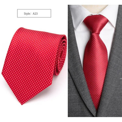 20 Stilske formalne kravate Poslovni Vestidos Vjenčanje Klasična muška kravata Prugasta mreža 8 cm Corbatas haljina Modni dodaci Muška kravata