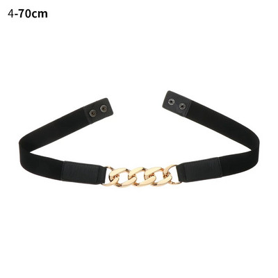 Modni ženski punk elastični pojas, metalni lanac, ukrasni struk, rastezljivi remen, haljina, kaput, odijelo, pojas, ukras za odjeću