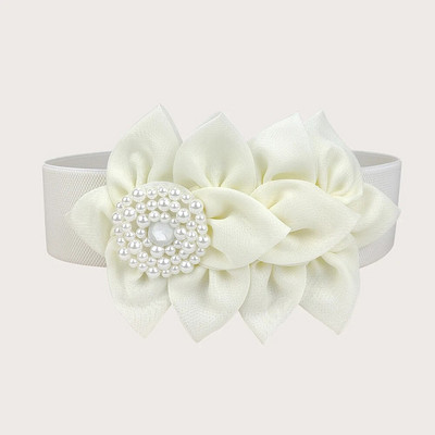 Naised, tüdrukud, suurte lilledega elastne vöörihm ühevärvilised korsetivööd laiad kummipaelad kleit Dekoratiivne veniv vöökoht