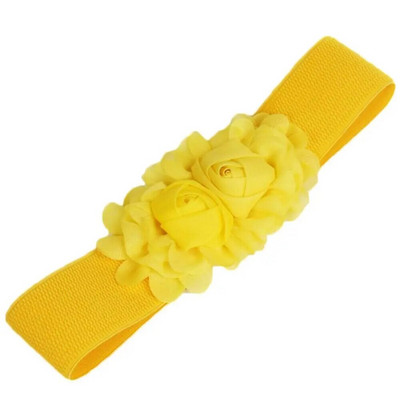 Női széles derék öv ruhához Rózsavirág Egyszerű becsomagolás Derékpánt Kabát Fűző Dizájner Luxus Márka Elasztikus Stretch Deréköv