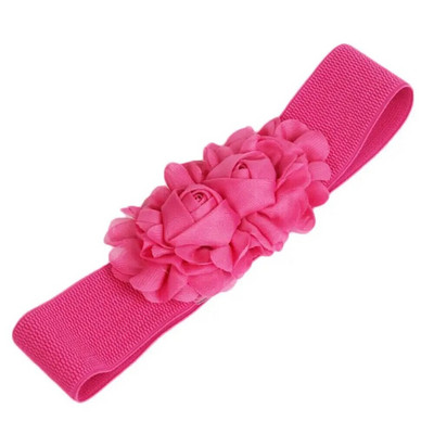 Női széles derék öv ruhához Rózsavirág Egyszerű becsomagolás Derékpánt Kabát Fűző Dizájner Luxus Márka Elasztikus Stretch Deréköv