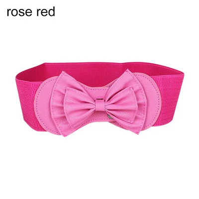 Női széles derék öv ruhához Rózsavirág Egyszerű becsomagolás Derékpánt Kabát Fűző Dizájner Luxus Márka Elasztikus Stretch Deréköv