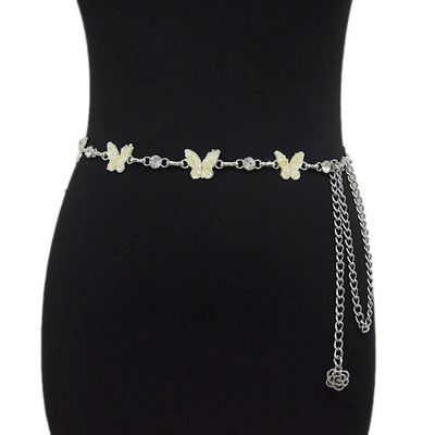 2023. modni ženski zlatni četvrtasti kopča metalni lanac oko struka haljina kaput pulover odijelo ukrasni pojasevi za žene luksuzni dizajnerski brend