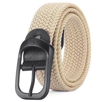 Nylon Braided Tactical Ανδρική Ζώνη Μόδα Casual Business Simple Wild Elastic Luxury Design Επωνυμία Μήκος παιδικής ζώνης 105cm