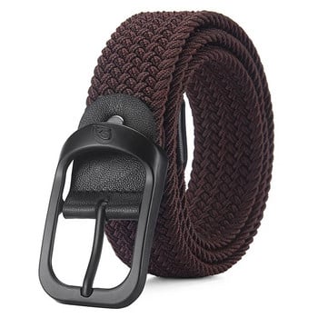 Nylon Braided Tactical Ανδρική Ζώνη Μόδα Casual Business Simple Wild Elastic Luxury Design Επωνυμία Μήκος παιδικής ζώνης 105cm