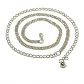 Modni luksuzni ženski pojas sa vještačkim dijamantima Ženski red Bright Bride Bling Crystal Diamond Lanac oko struka Pojas sa vještim dijamantima