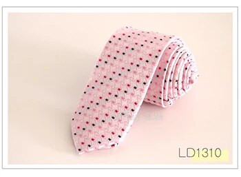 Kiváló minőségű új rózsaszín stílusú kockás nyakkendő férfiaknak divatos klasszikus férfi nyakkendő esküvőre 6 cm széles vőlegény nyakkendő