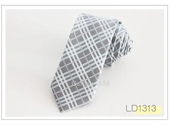 Kiváló minőségű új rózsaszín stílusú kockás nyakkendő férfiaknak divatos klasszikus férfi nyakkendő esküvőre 6 cm széles vőlegény nyakkendő