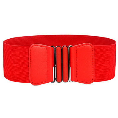 Ženski modni pojasevi oko struka Ženski jednobojni rastezljivi elastični široki pojas, haljina, ukrasni pojas