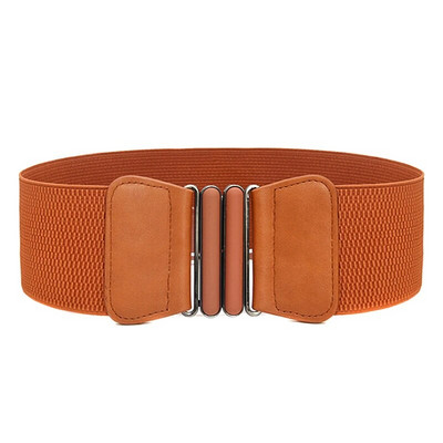 Ženski modni pojasevi oko struka Ženski jednobojni rastezljivi elastični široki pojas, haljina, ukrasni pojas