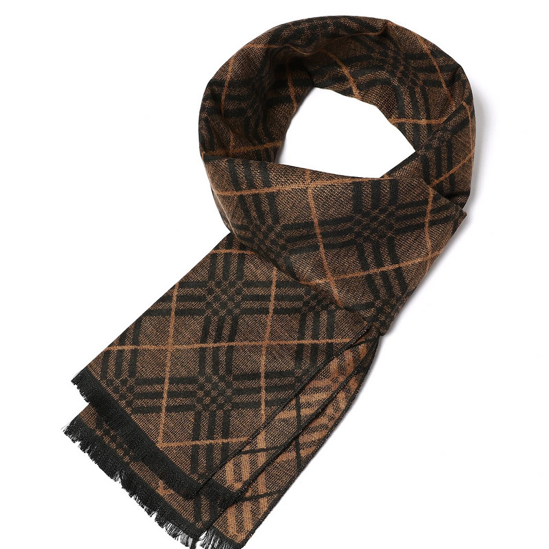 Žieminis kašmyras storas šiltas šalikas mados pledas 180x33cm kaklaskarės Klasikinės pashmina apvyniojimai skaros rudeninis vyriškas verslo paplūdimio rankšluostis