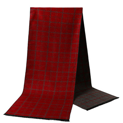 Classic Pashmina Wraps Šalovi Zima Kašmir Debeli topli šal Jesen Muški poslovni ručnik za plažu Modni karirani šalovi 180X33CM