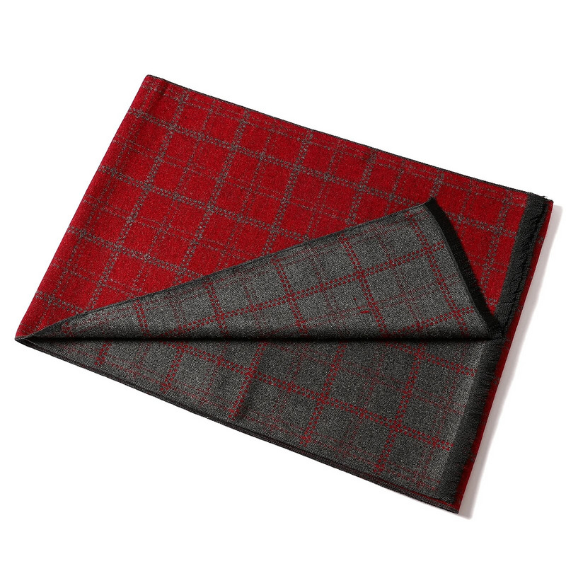 Classic Pashmina Wraps Šalovi Zima Kašmir Debeli topli šal Jesen Muški poslovni ručnik za plažu Modni karirani šalovi 180X33CM