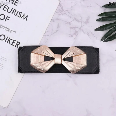 1X starinski elastični široki pojas s crnim pojasom, ukras za košulju za žene, korzet s naramenicama