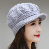 Lady Stylish viegla kupolveida cepure Gracioza smailes cepure, kas bieza ceļojumiem