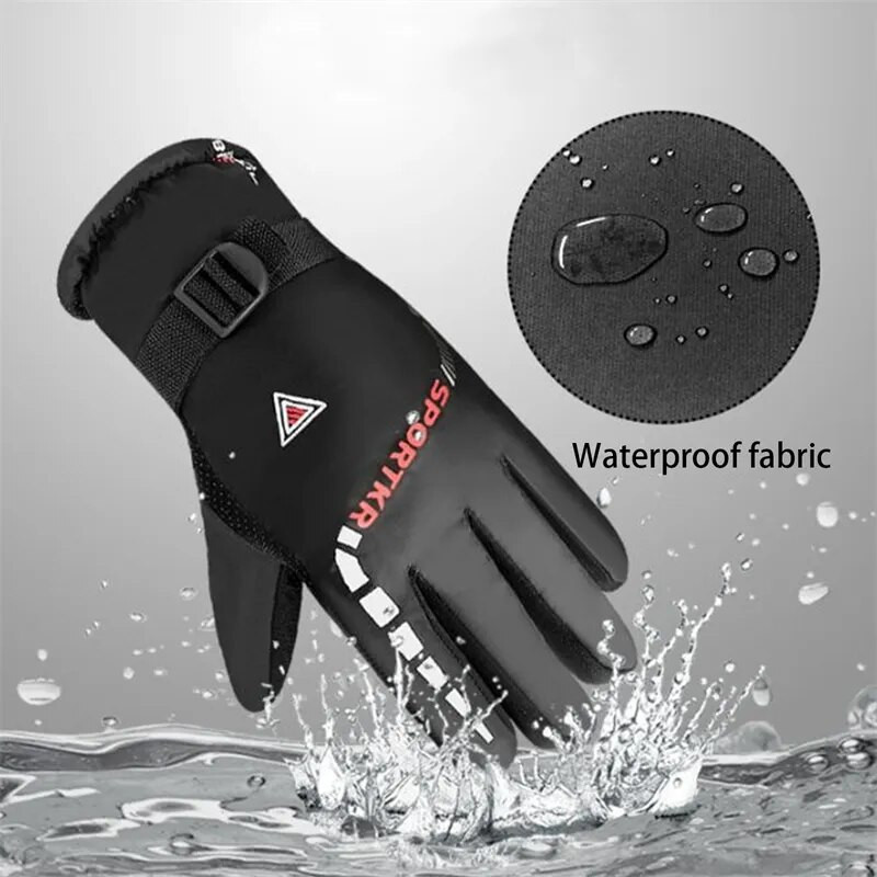 Mehed Talvised Suusakindad Tuulekindlad Termilised Välissport Jalgrattasõidud Rattakindad Jalgratas Mootorratas Matkamine Käesoojad kindad