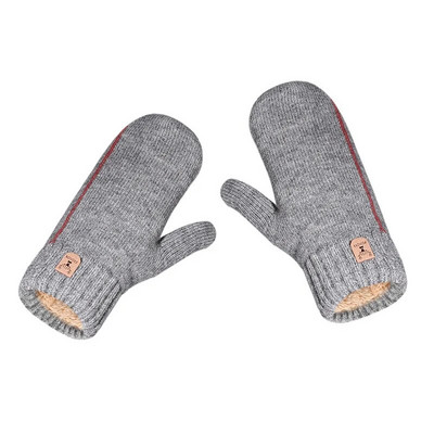 Zimske dvoslojne rukavice plus baršunaste zadebljane muške rukavice Studentski biciklizam na otvorenom Tople i hladne rukavice pune prstiju