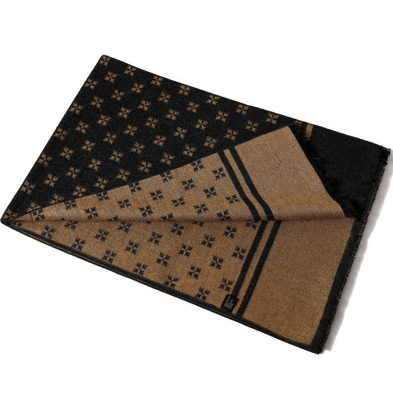 Luksusa Biezs 180X33CM Pludmales dvielis Ziemas Modes Plaids Silts Šalle Rudens Klasisks Pashmina Šalles Vīriešu Biznesa Kašmira Šalles