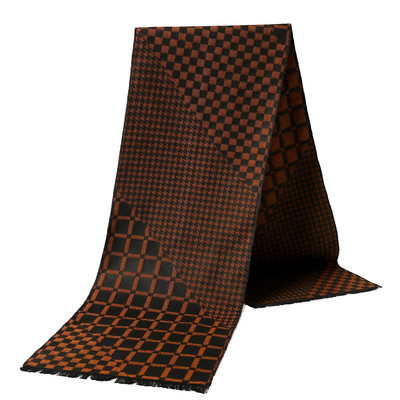 Luksuzni debeli ručnik za plažu 180X33CM Zimski modni karirani topli šal Muški poslovni šalovi od kašmira Jesenski klasični pašmina šalovi