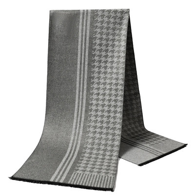 Luksuzni debeli ručnik za plažu 180X33CM Zimski modni karirani topli šal Muški poslovni šalovi od kašmira Jesenski klasični pašmina šalovi
