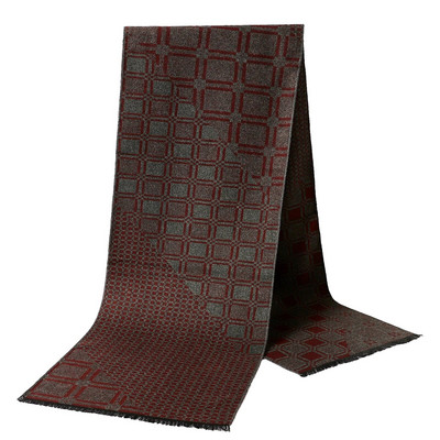 Luksuzni debeli ručnik za plažu 180X33CM Zimski modni karirani topli šal Muški poslovni šalovi od kašmira Jesenski klasični pašmina šalovi