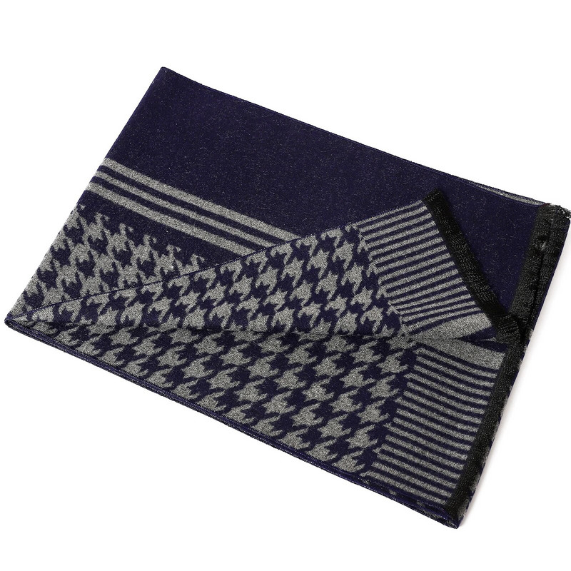 Luksuzni debeli ručnik za plažu 180X33CM Zimski modni karirani topli šal Muški poslovni šalovi od kašmira Jesenski klasični pašmina šalovi