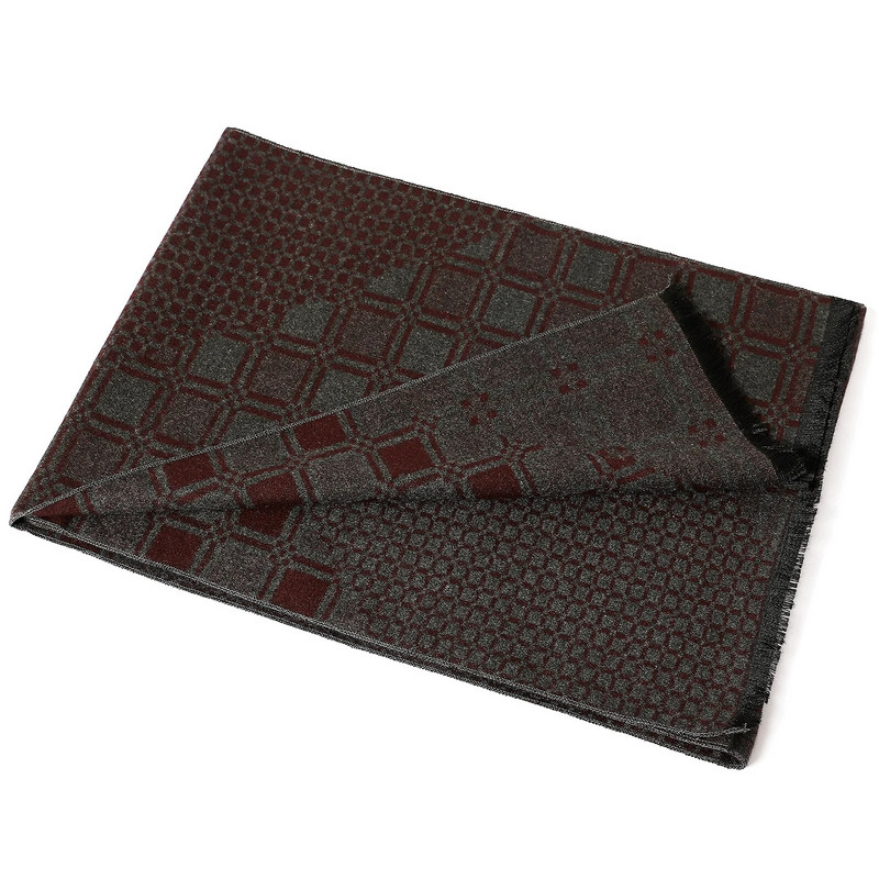 Luksuzni debeli ručnik za plažu 180X33CM Zimski modni karirani topli šal Muški poslovni šalovi od kašmira Jesenski klasični pašmina šalovi