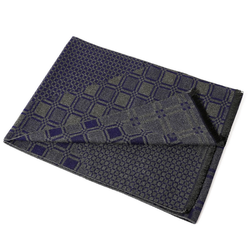 Luksuzni debeli ručnik za plažu 180X33CM Zimski modni karirani topli šal Muški poslovni šalovi od kašmira Jesenski klasični pašmina šalovi