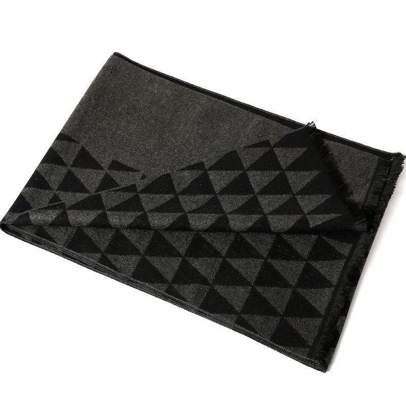 Luksuzni debeli 180X33CM ručnik za plažu Muški poslovni šalovi od kašmira Zimski modni karirani topli šal Jesenski klasični pašmina šalovi