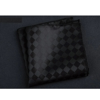 Luxus férfi zsebkendő pöttyös csíkos virágos nyomtatott Hankies poliészter Hanky üzleti zseb négyzetes mellkasi törölköző 23*23cm