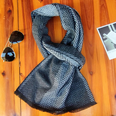 Luksuzni dizajnerski muški šal, karirani šalovi, šalovi, modni ležerni zimski topli šalovi od kašmira, omot za vrat, muške bufandas hombre