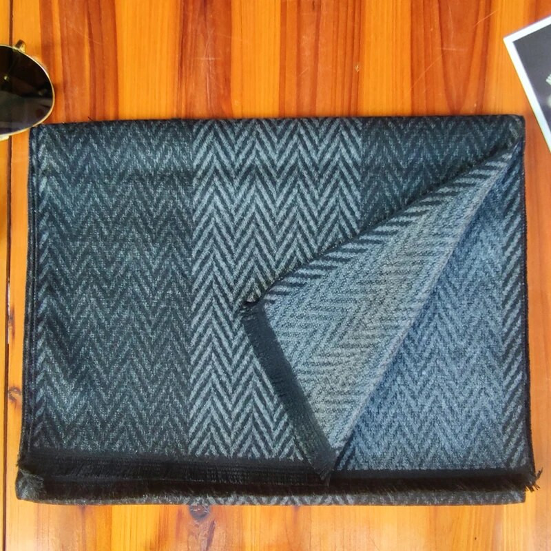 Luksuzni dizajnerski muški šal, karirani šalovi, šalovi, modni ležerni zimski topli šalovi od kašmira, omot za vrat, muške bufandas hombre