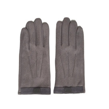 Ανδρικά γάντια Winter Suede Keep Warm Plus Velvet Thicken Οθόνη αφής Riding Run Mountaineer Αντιανεμικά Ανδρικά Αντρικά γάντια