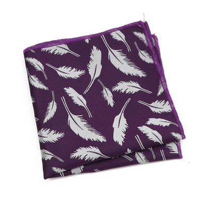 Divat Férfi Dizájn Zsebnégyzetek Virágos toll Geometrikus kakaslovag Zsebkendő Mellkasi törölközőruha Kiegészítőt viselő urak