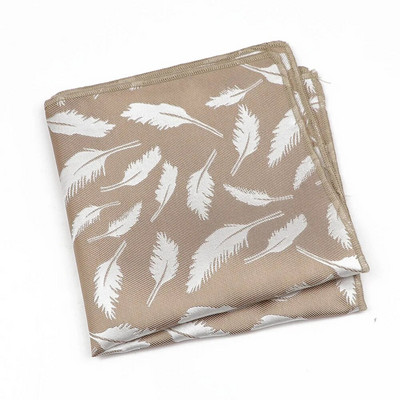 Divat Férfi Dizájn Zsebnégyzetek Virágos toll Geometrikus kakaslovag Zsebkendő Mellkasi törölközőruha Kiegészítőt viselő urak