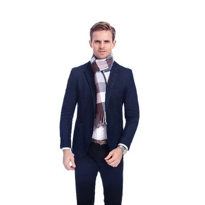 32*170cm Žiemos Šiltas Klasikinis Dryžuotas Karštas Vyriškas Šalikas Kutai Šalikai Unisex Šalikai Naujas mados dizainas A3A17739