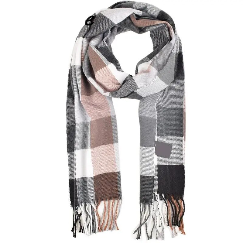 32*170cm Zimski topli klasični prugasti vrući muški šalovi s resama Šalovi Unisex šalovi Novi modni dizajn A3A17739