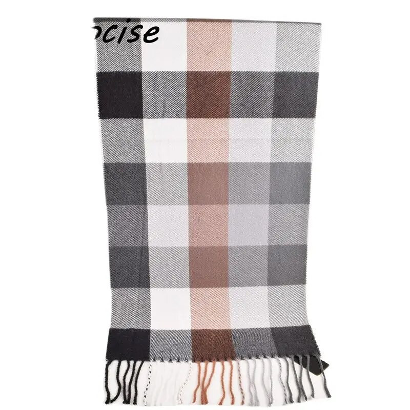 32*170cm Zimski topli klasični prugasti vrući muški šalovi s resama Šalovi Unisex šalovi Novi modni dizajn A3A17739