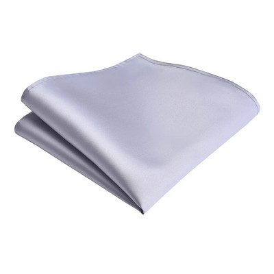 New Fashion Solid Sima Pocket Négyzet Piros Zöld Lila Zsebkendő 25*25cm Selyem Vízálló Felület Férfi Üzleti Esküvő