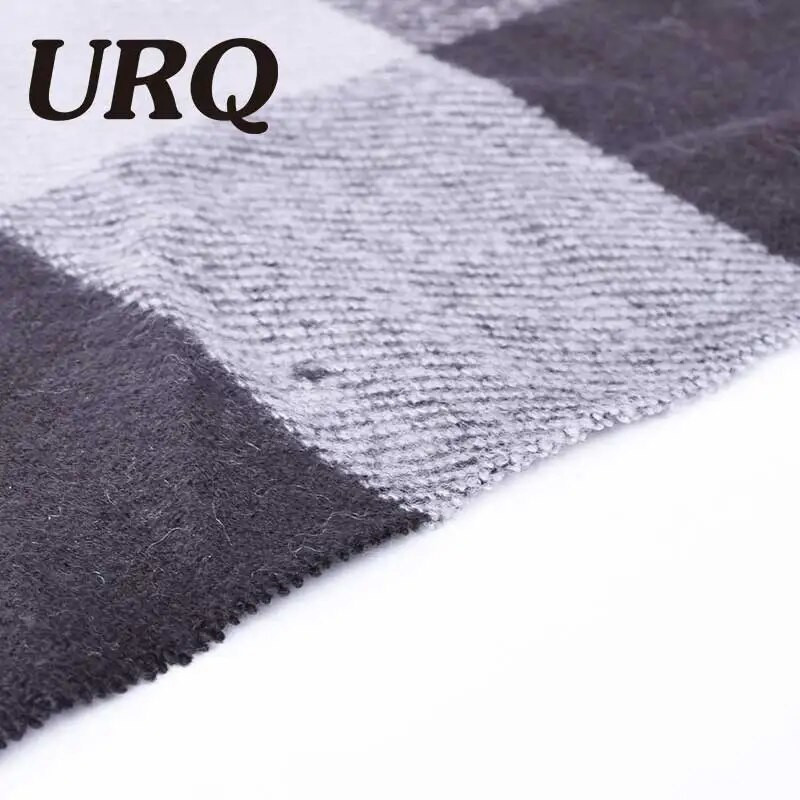 bojt kockás kötött férfi sál téli őszi divat sálak klasszikus kockás férfi sál kasmírutánzat A3A17530