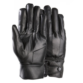 Long Keeper Mr Right Γνήσια δερμάτινα γάντια υψηλής ποιότητας 2018 Man Winter αντιανεμικό luva Full Finger Glove Keep Warm guantes