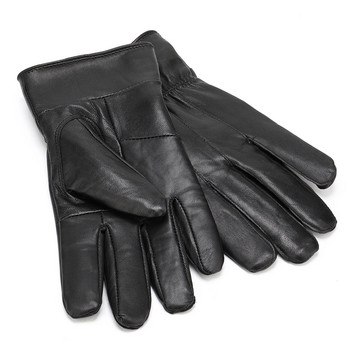 Long Keeper Mr Right Ръкавици от естествена кожа с високо качество 2018 Мъжки зимни ветроустойчиви ръкавици luva Full Finger Glove Keep Warm guantes