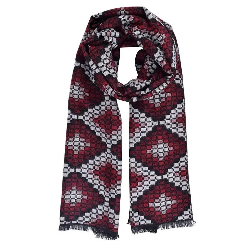 Férfi Wild Style Sálak Új érkezés forró kiárusítás Egyedi dizájn szélálló meleg vastag téli sálak A3A18924