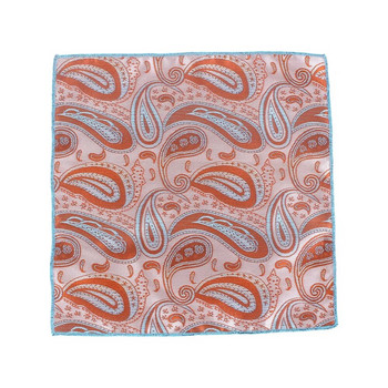 Paisley Handkerchief Polyester Woven Mens Hanky Casual Pocket Square for Men Γυναικεία Πετσέτα στήθους για επαγγελματικούς γάμους
