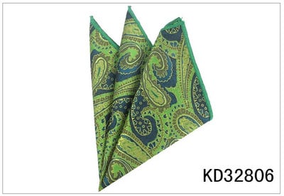 Paisley kabatlakats, poliestera audums vīriešiem, gadījuma kabatas kvadrāts vīriešiem sievietēm sieviešu krūšu dvielis biznesa kāzām.